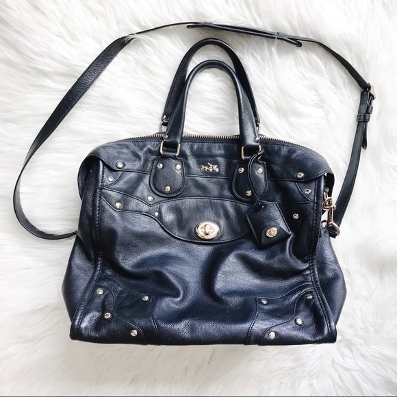 Coach | Bags | Coach Rhyder 33 Soft Leather Satchel | Poshmark